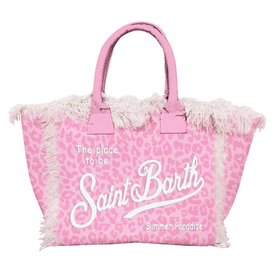 MC2 Saint Barth Colette 03479L borsa donna rosa leopard