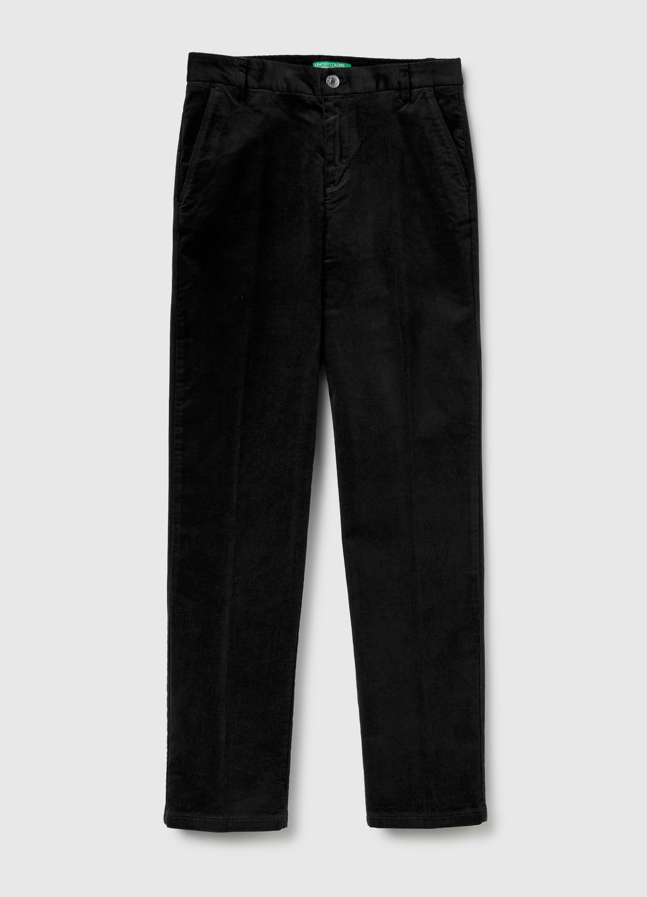 Benetton 4MIQDF07W pantalone donna nero taglia 40