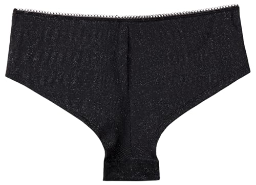 Benetton Slip 3nyw1s025 Culotte Donna Tessuto Lurex Taglia L