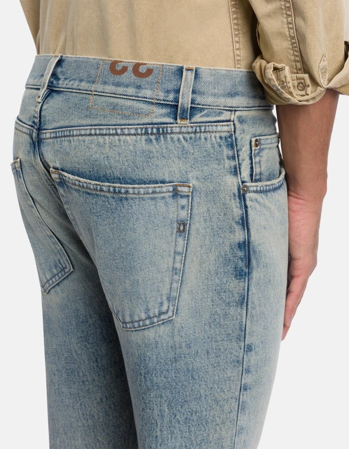 Dondup Icon UP563 DFE329U Jeans Uomo Blu Regular