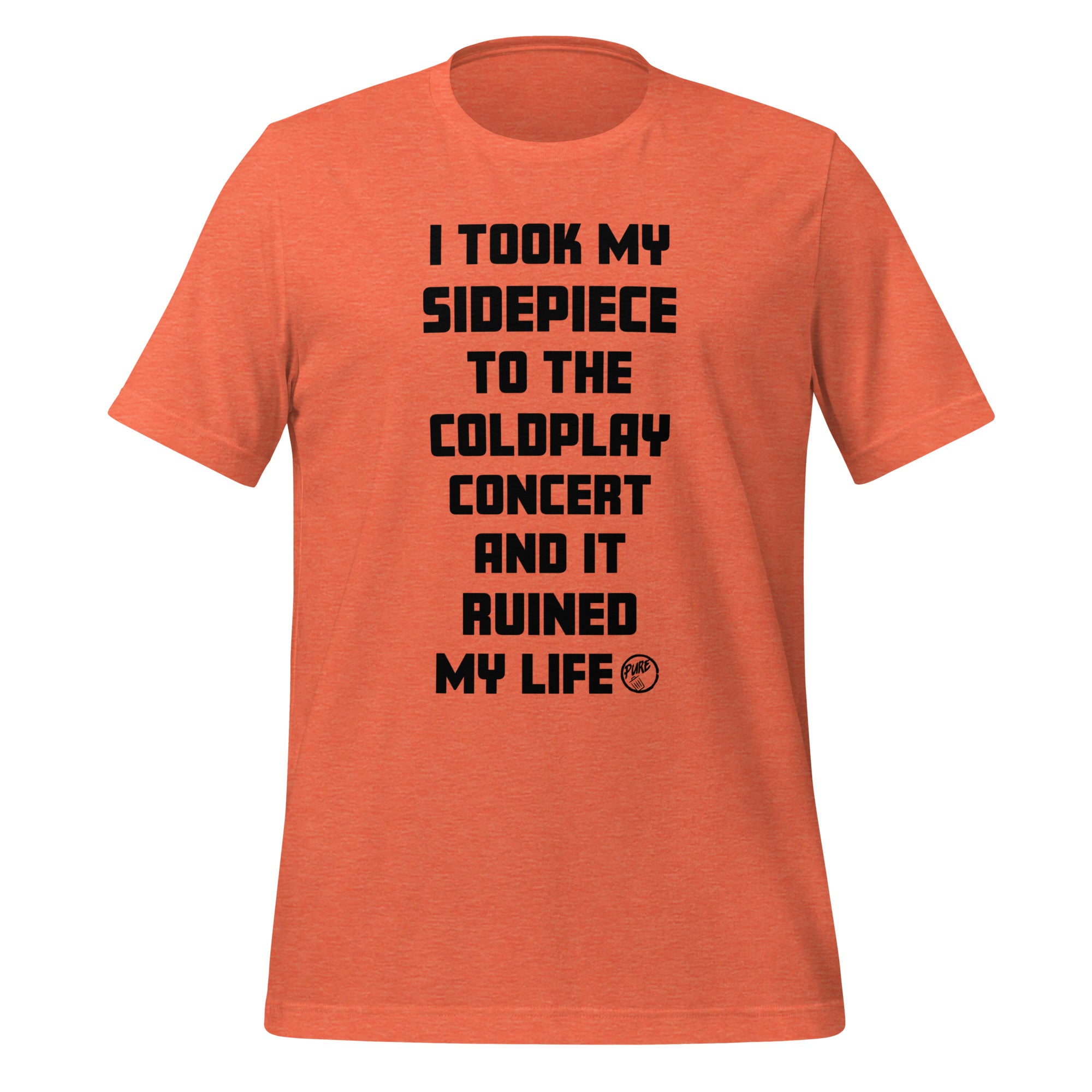 Pure Trash Coldplay Ruined My Life T-shirt uomo cotone