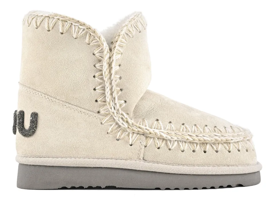 Mou Eskimo 18 FW101050A stivaletto donna chalk montone