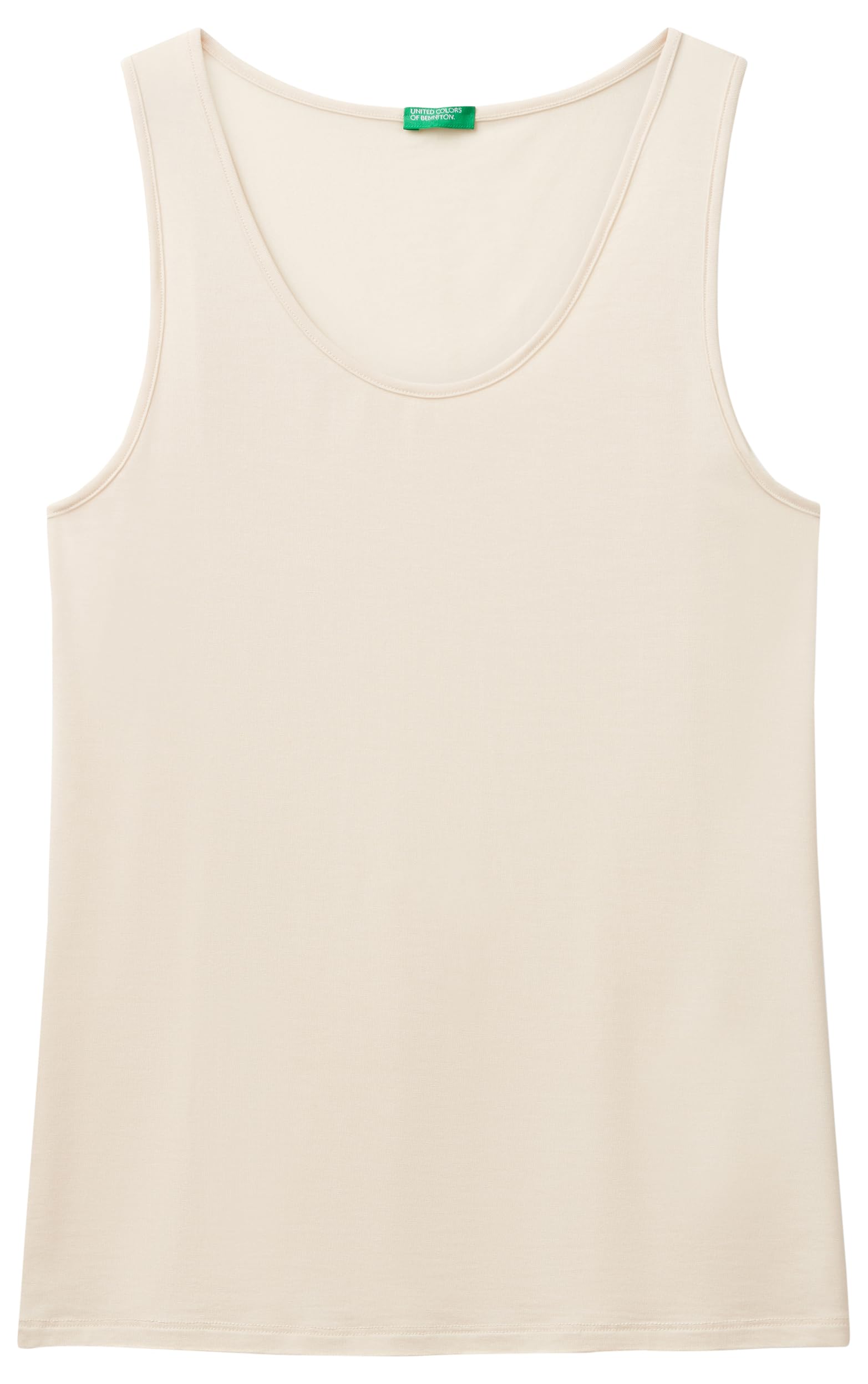 Benetton Intimo e Pigiami 3OVL1H00C Canottiera Beige XS modal