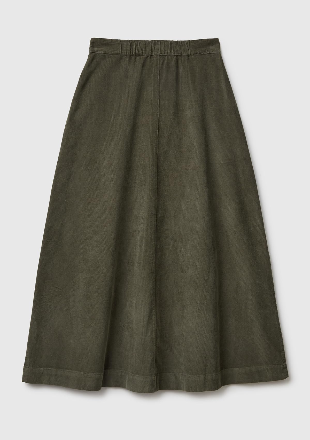 Benetton Gonne Gonna Midi Velluto Mille Righe Svasata
