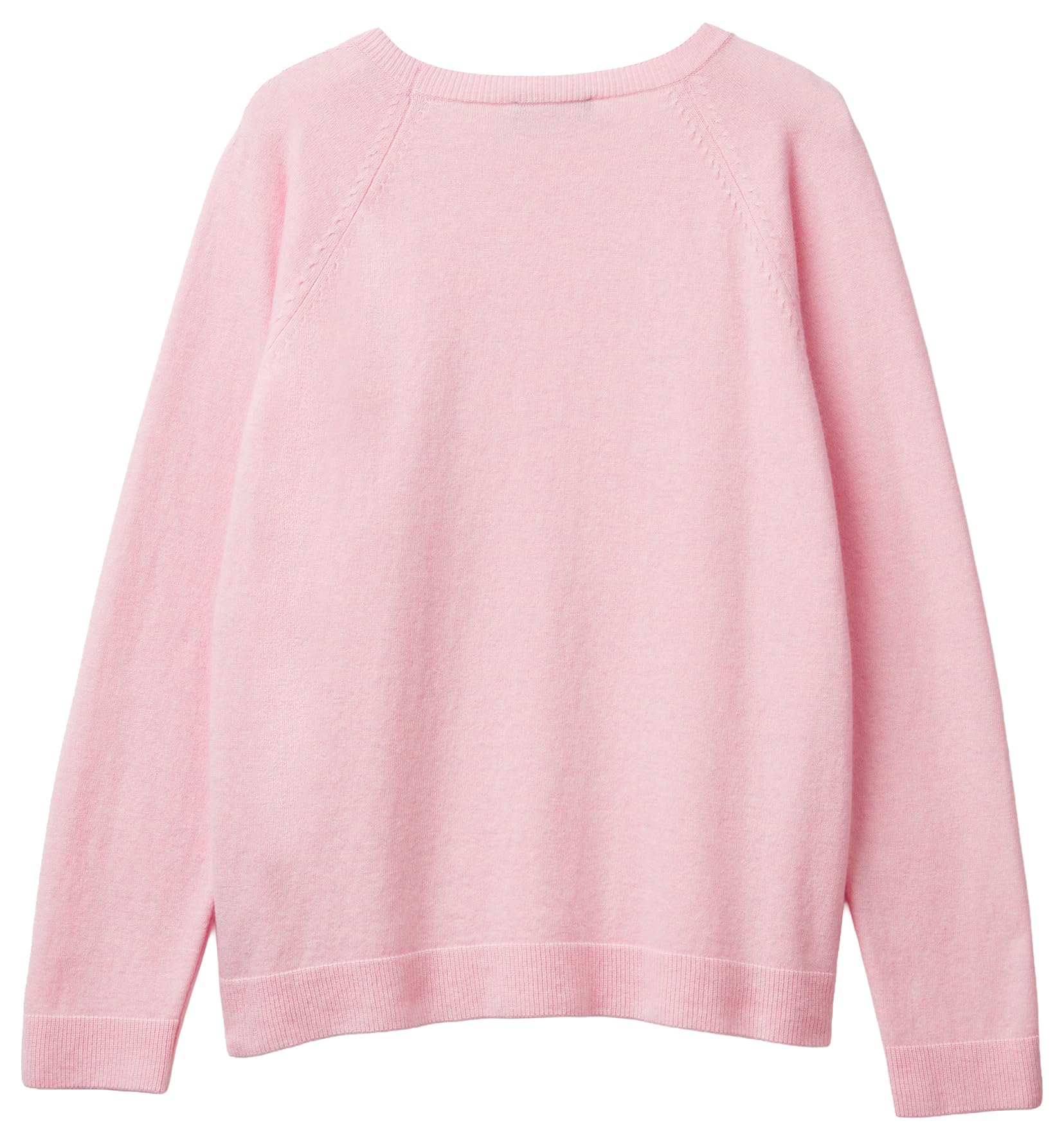 Benetton Maglieria Maglia M/L Maglione Donna Misto Lana