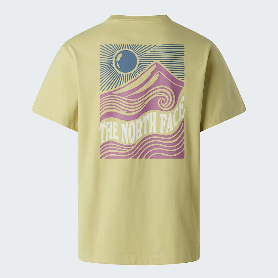 The North Face Mountain Escape NF0A8GB1 T-Shirt Pear Cotone