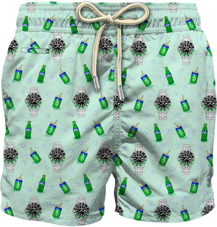 MC2 Lighting Micro Fantasy boxer mare uomo verde