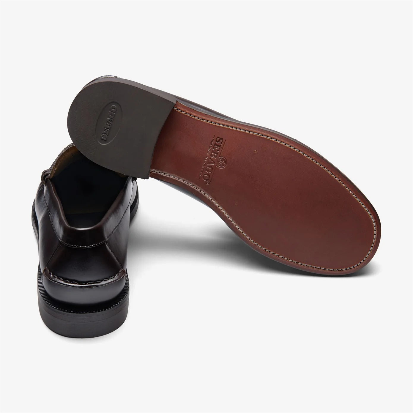 Sebago Classic Dan 7000300 mocassino uomo dark coffee pelle