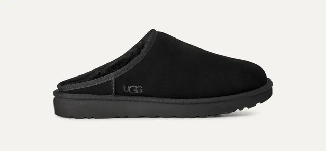 UGG Classic 1129290 ciabatta uomo black montone