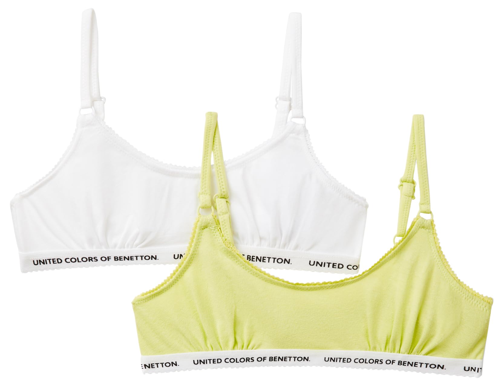 Benetton Brassiere Bambina Beige Taglia 120 Primo Reggiseno
