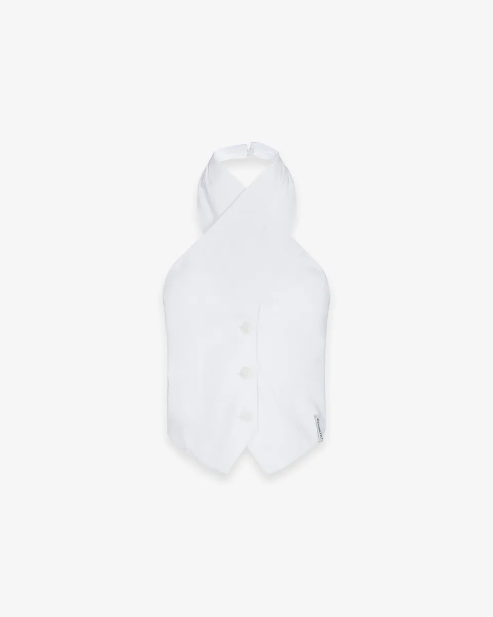 Hinnominate HMABW02635 Top Bianco Lino Slim