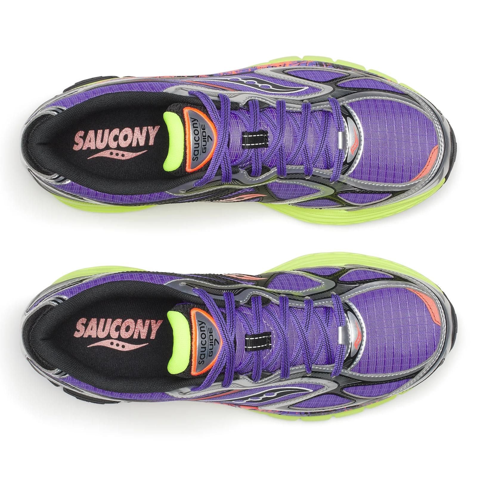Saucony Progrid Guide 7 S70995 Sneaker Uomo Purple Citron