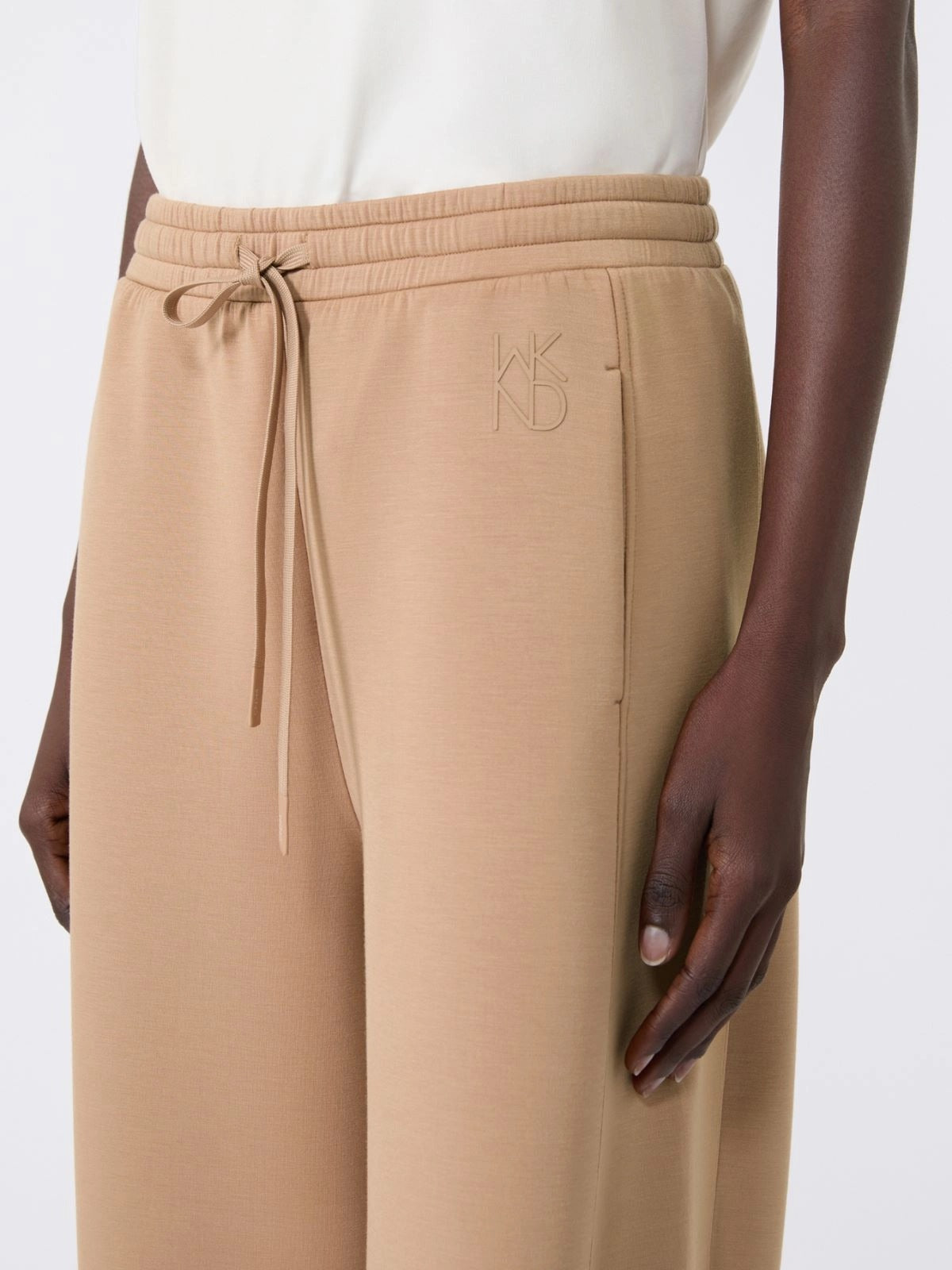 Weekend Max Mara Getto WKDGETTO003 Pantalone Scuba Cuoio