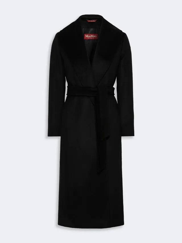 Max Mara Studio Loriana MSTLORIANA013 Cappotto Nero Lana