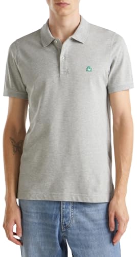 Benetton Polo M/M Polo Manica Corta Slim Patch Logo