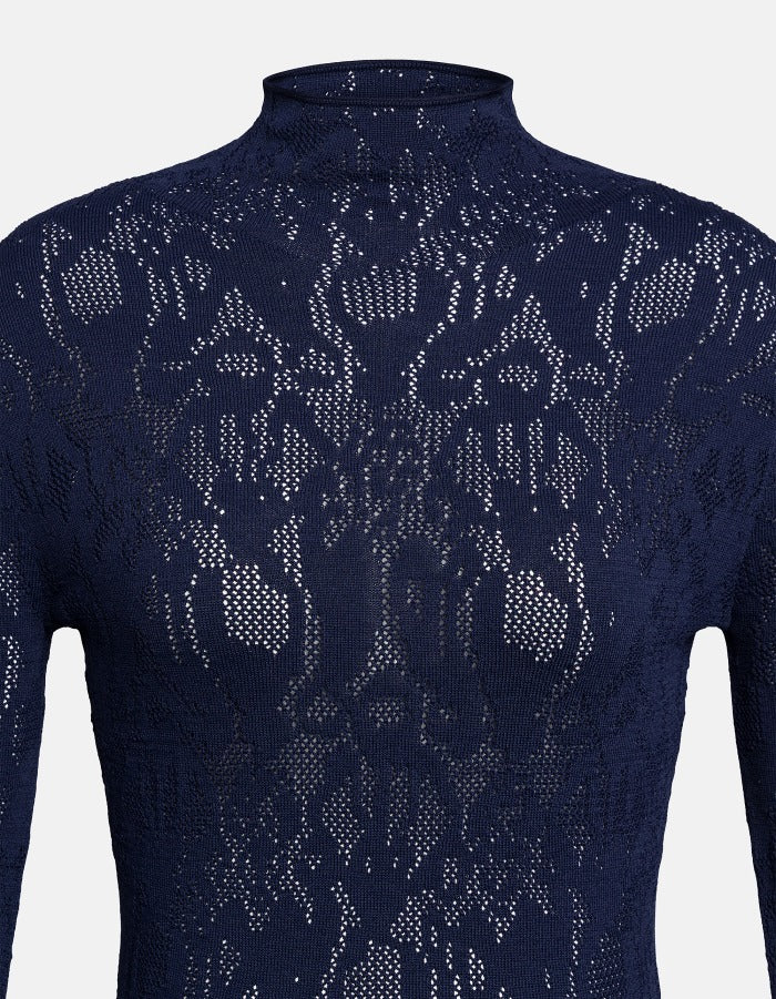 Dondup DA620 M01068D abito corto universo jacquard