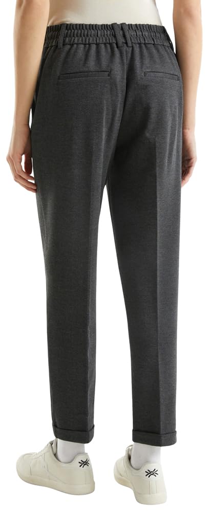 Benetton Pantalone Jogger Viscosa con Coulisse