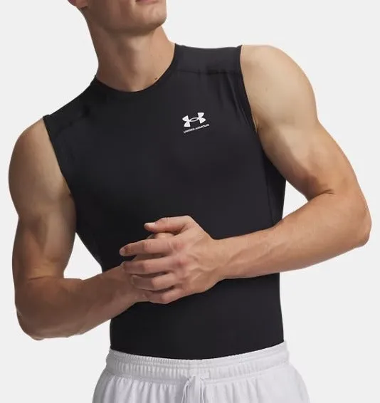 Under Armour HeatGear Compression 77-1361522 Canotta Uomo Nero