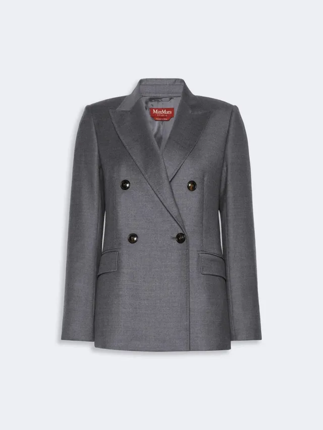 Max Mara Studio Uditore MSTUDITORE003 Blazer Lana Grigio