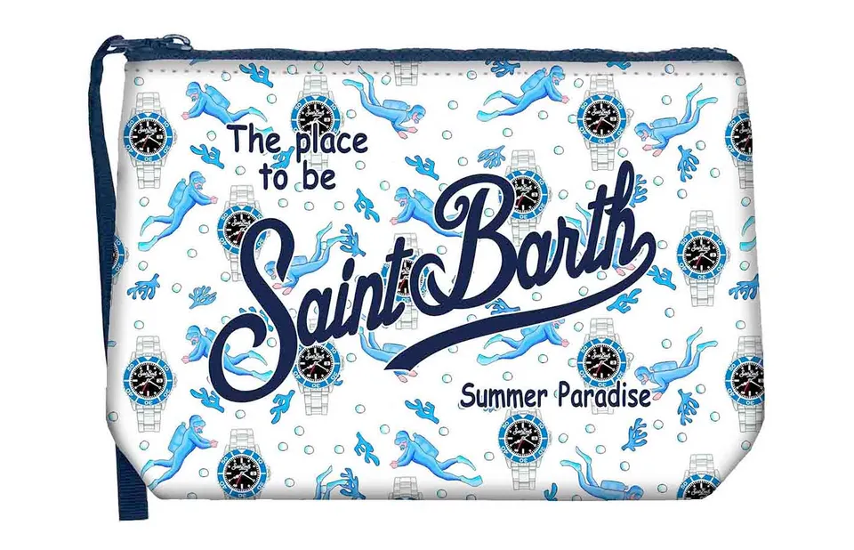 MC2 Saint Barth Aline 07715L pochette sub watch bianco