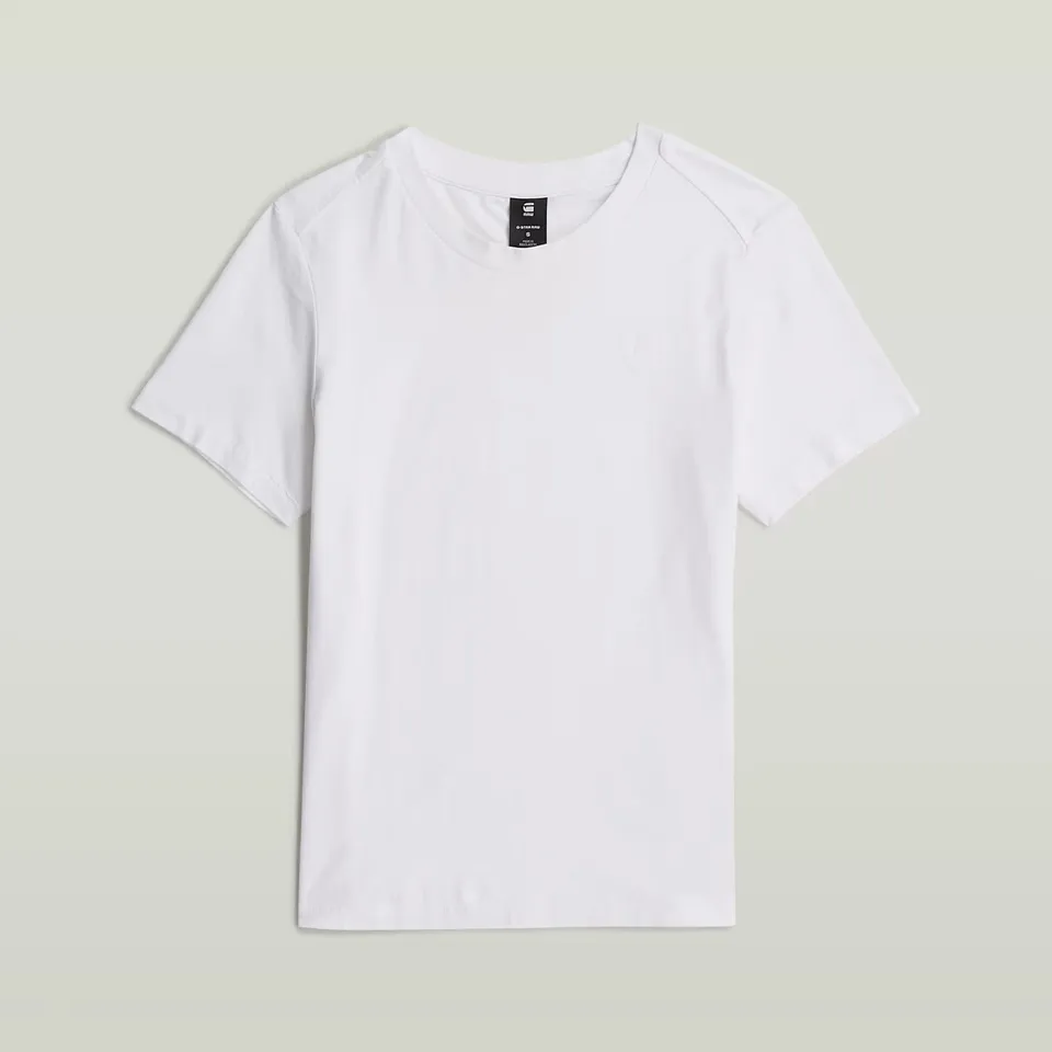 G-Star Raw Nifous D26062-336 t-shirt cotone white donna