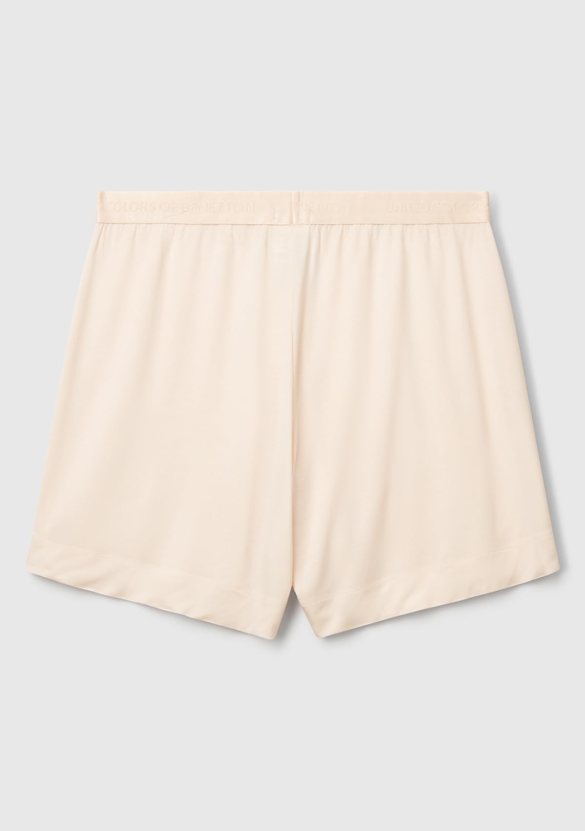 Benetton bermuda modal donna elastico logato casual