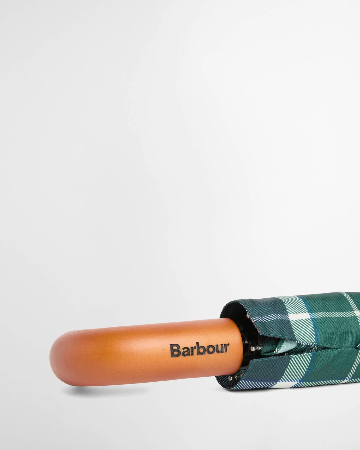 Barbour UAC0201 Ombrello Mini Evergreen Tartan poliestere