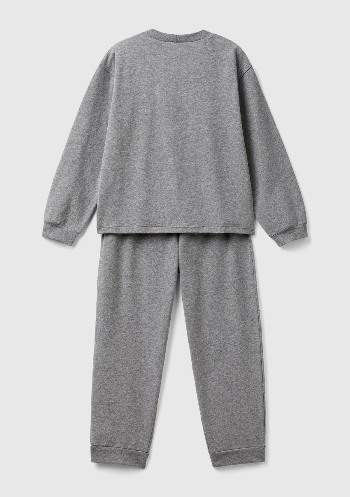 United Colors of Benetton 3dke0p073 Set Pigiama Bimbo Grigio 90