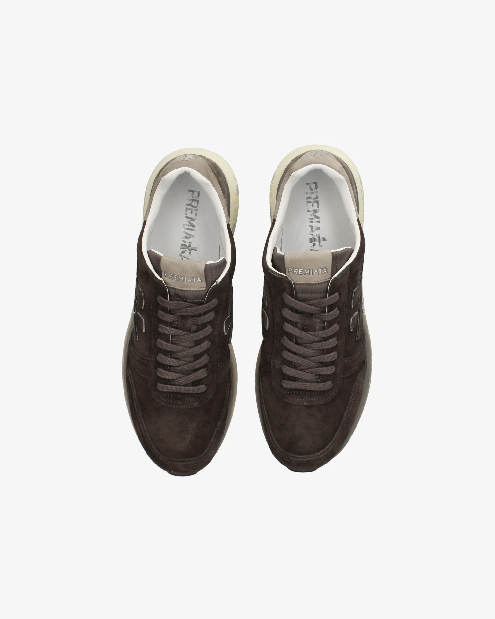 Premiata Mick 7898 Sneakers Uomo Marrone Suede