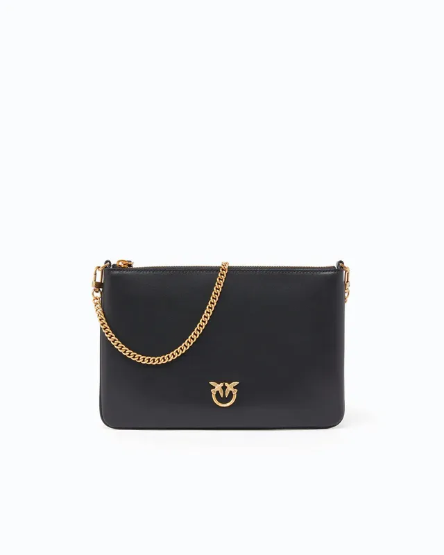Pinko 100455-A0F1 Flat Classic Borsa Nero Gold