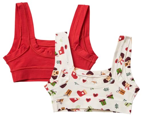 Benetton Set 2 Reggiseni Bambina 130 68 Carati Cotone