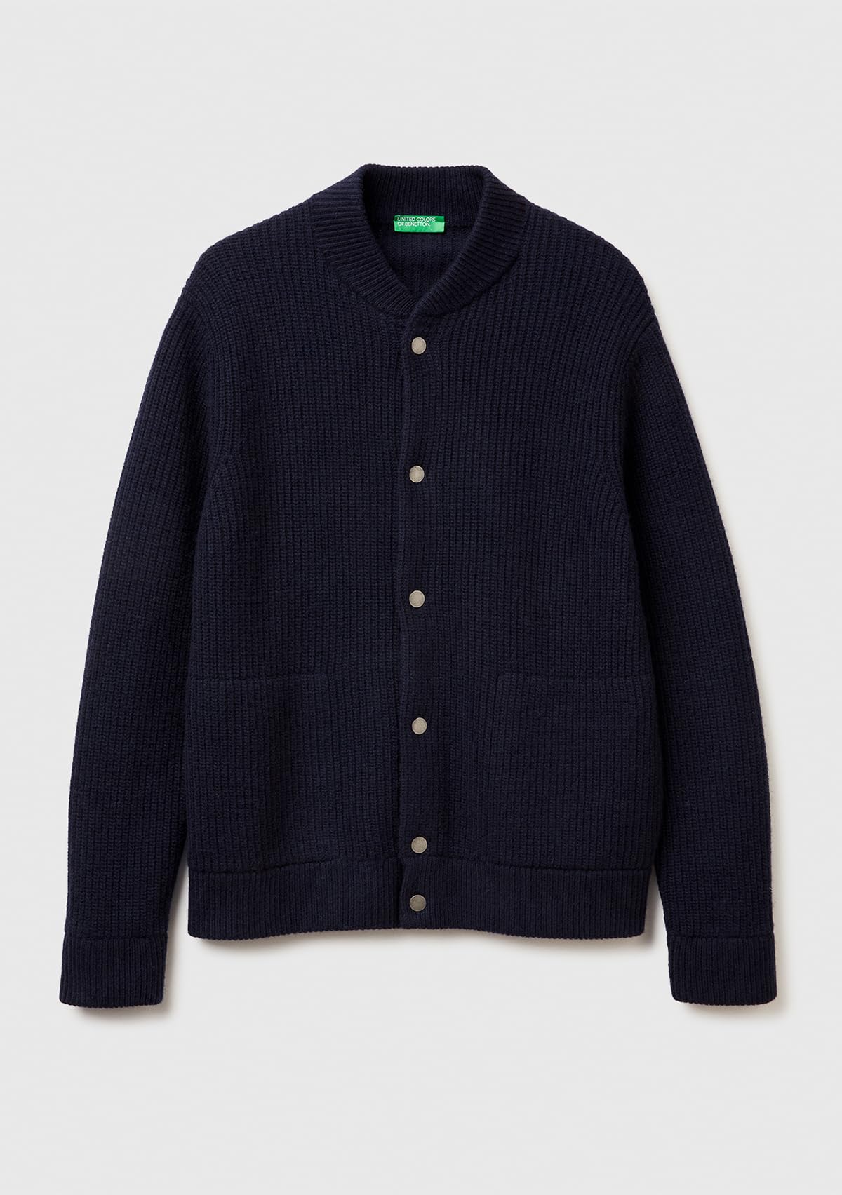 Benetton Maglieria 18ayu5019 Cardigan Uomo XS bomber