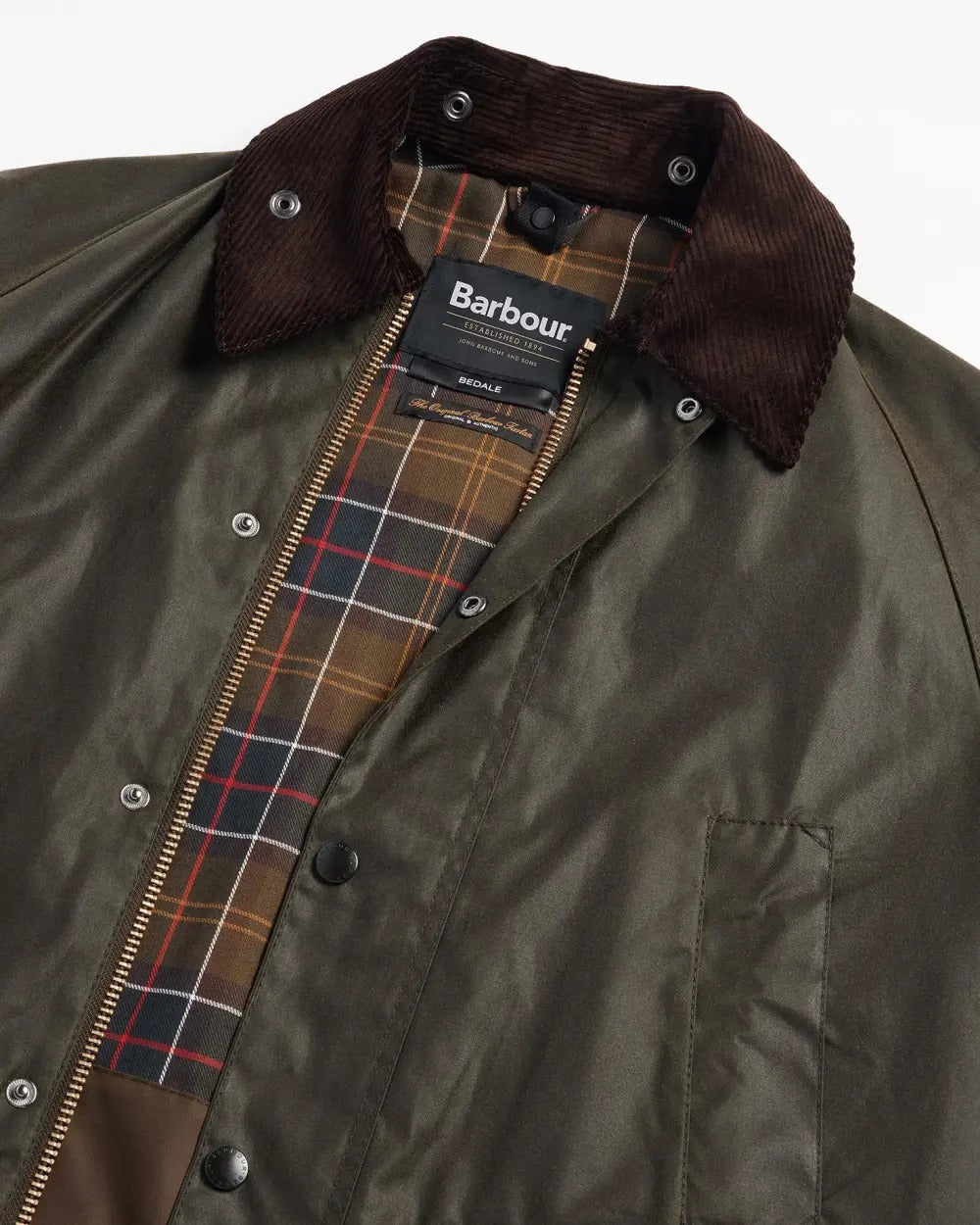Barbour Bedale Wax MWX0018 giacca Archive Olive