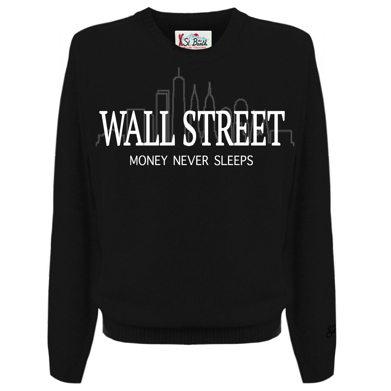 MC2 Saint Barth Heron Light 00139M maglione nero cashmere