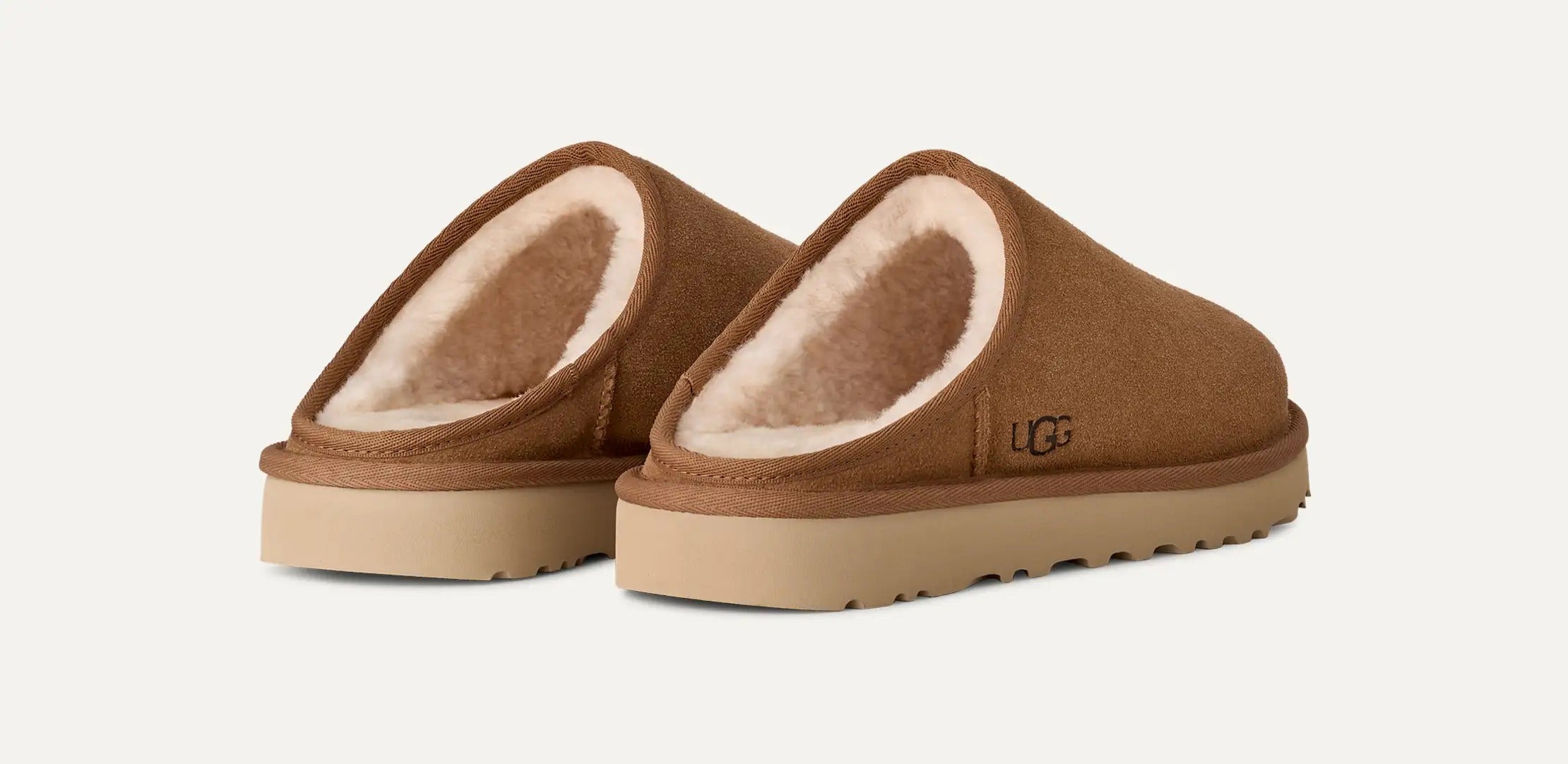 UGG Classic 1129290 ciabatta slip-on chestnut uomo