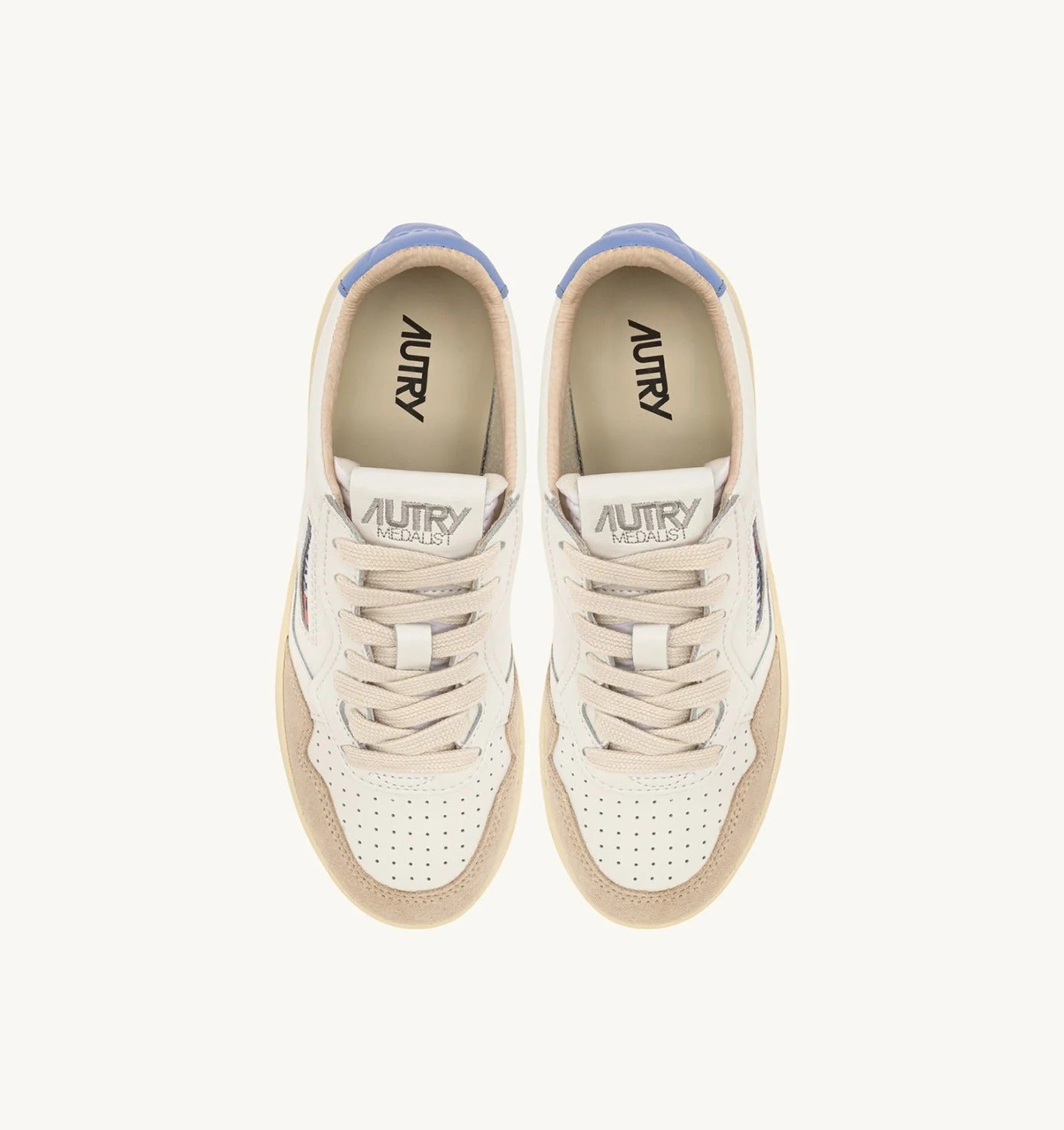 Autry Medalist Low AULW-LS04 sneakers donna white beige