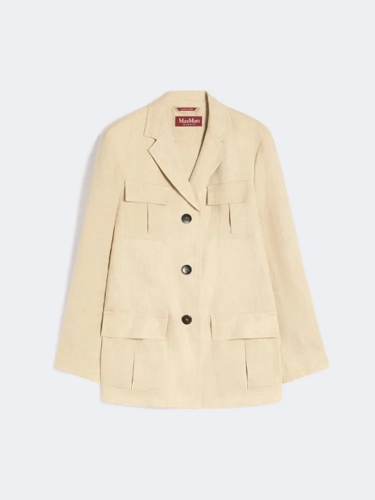 Max Mara Adesso MSTADESSO Giacca Lino Coloniale