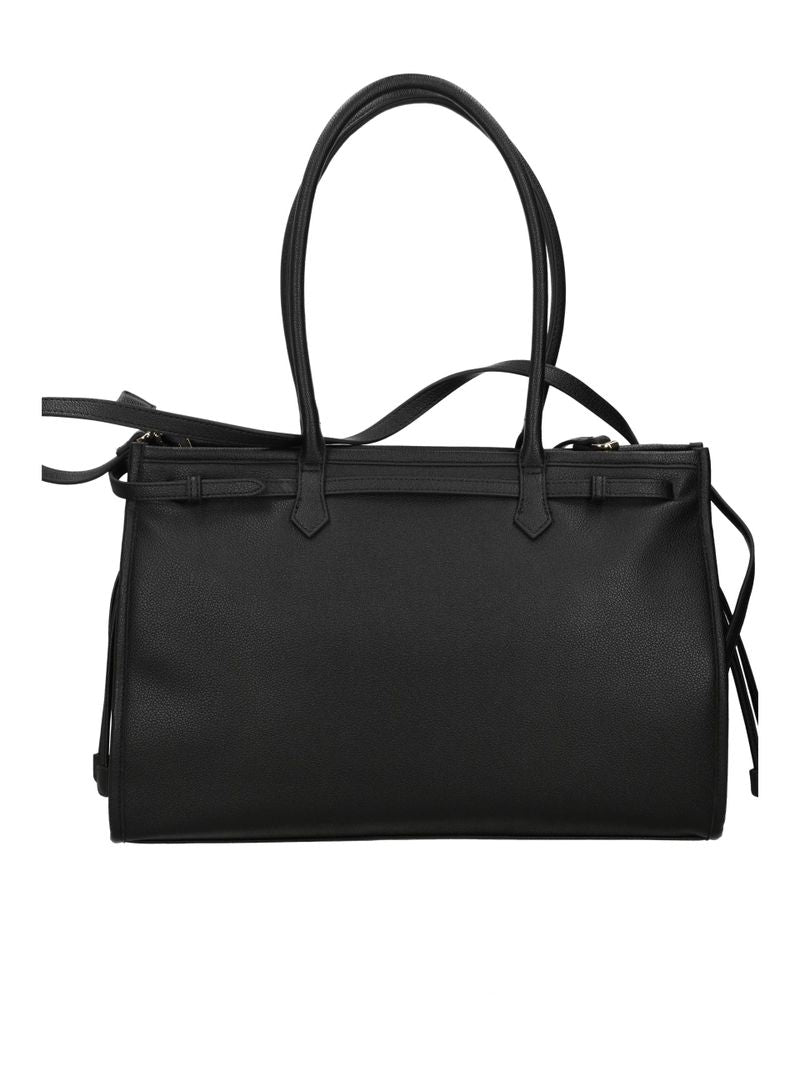 Gaelle Paris GAACW03043 Maxi Shopper Nero Ecopelle