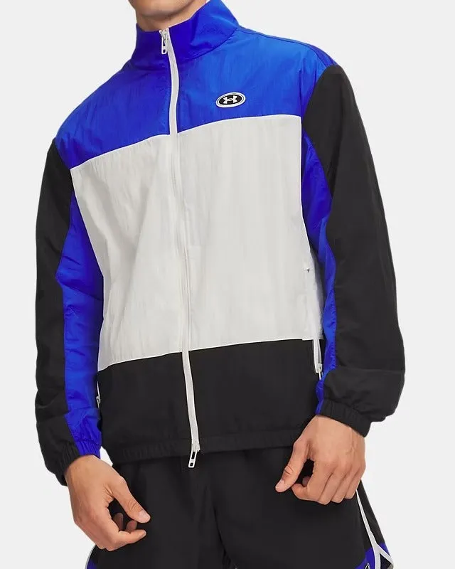 Under Armour Icon Woven Track 77-6009436 felpa uomo nera