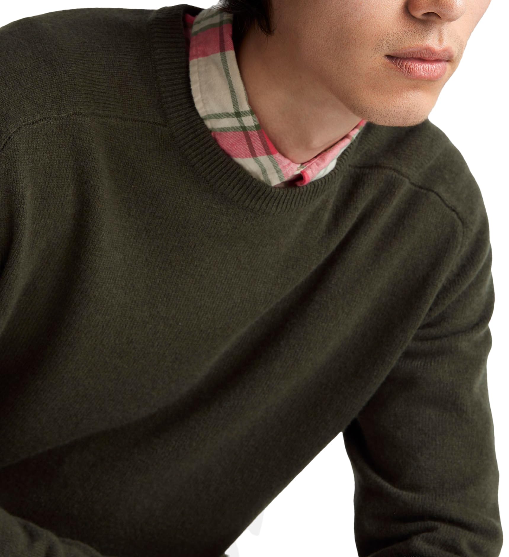 Benetton 1006u108w Maglia Uomo verde girocollo