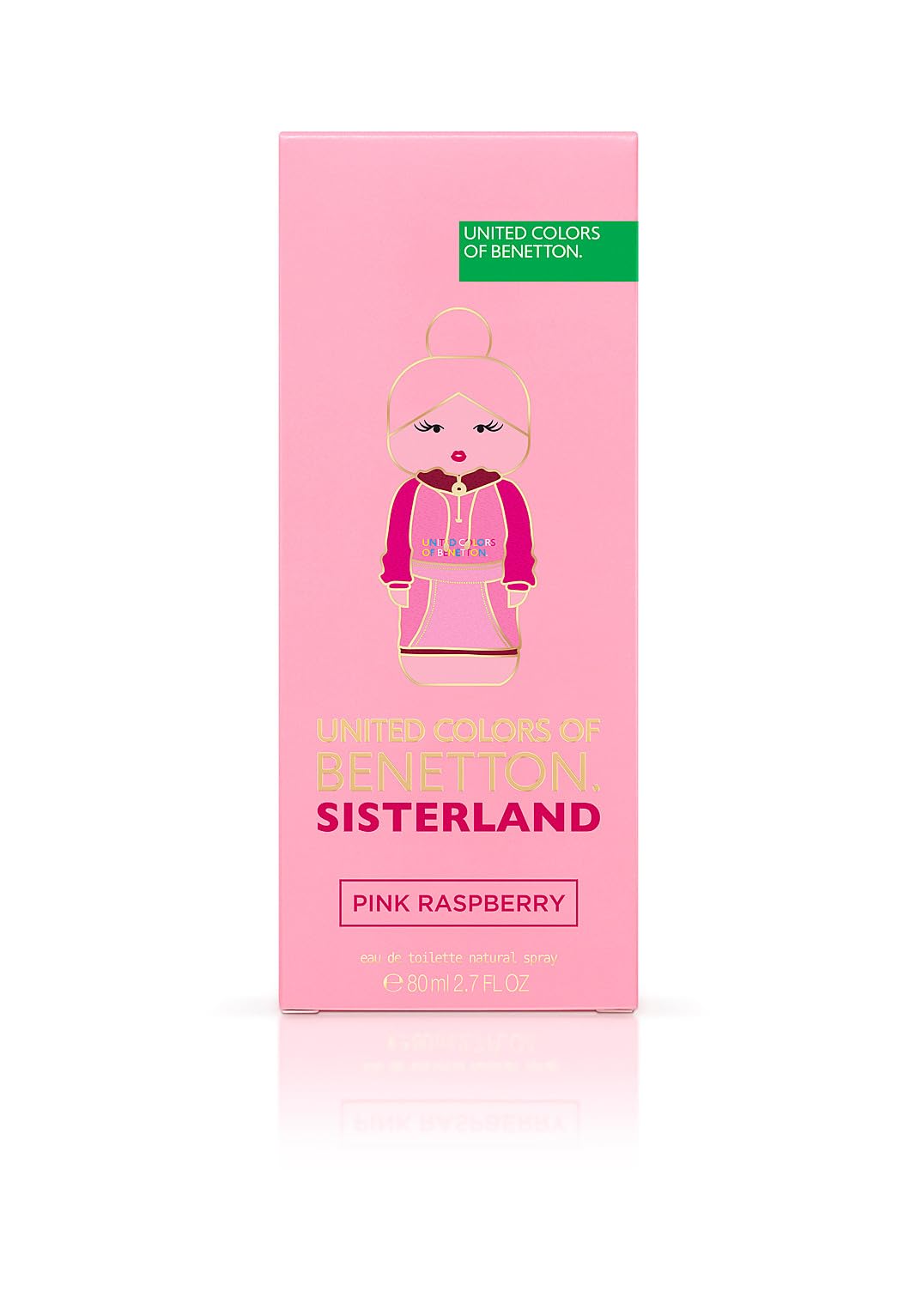 Benetton Sisterland Pink Raspberry profumo donna 80 ml floreale