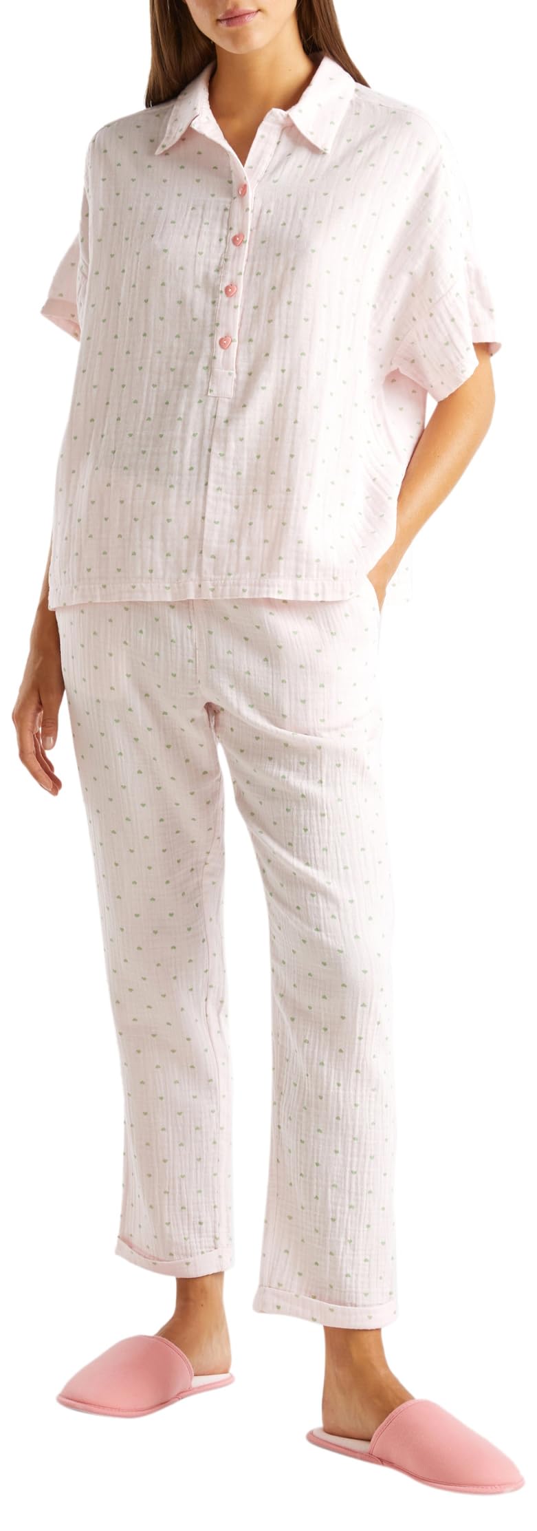 Benetton Intimo e Pigiami Set Pigiama Donna L Cotone