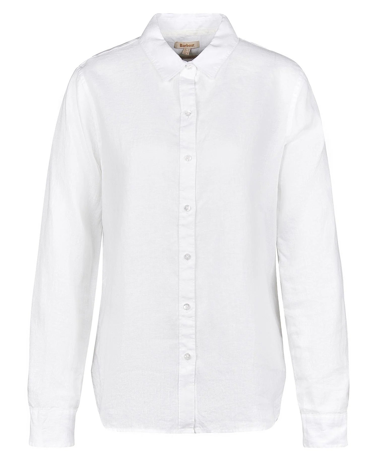 Barbour Marine LSH1315 camicia donna white lino