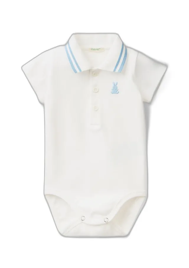Benetton Body Neonato Cotone Bianco Latte 50