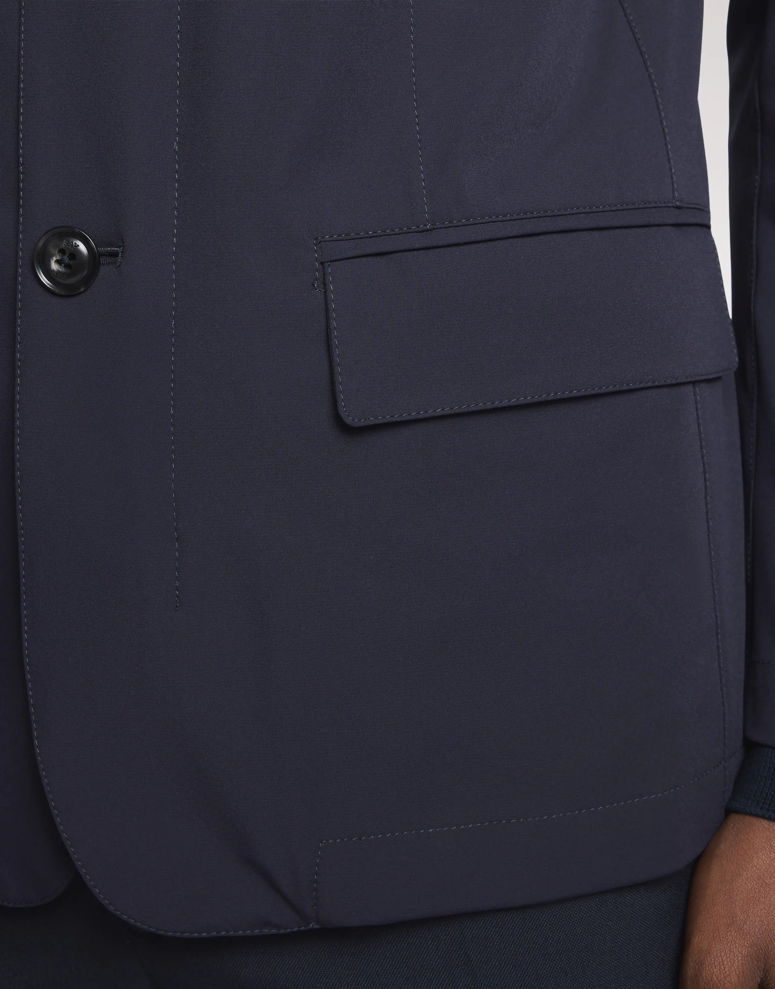 Fay Travel NAM1952029 giacca uomo blu nylon stretch
