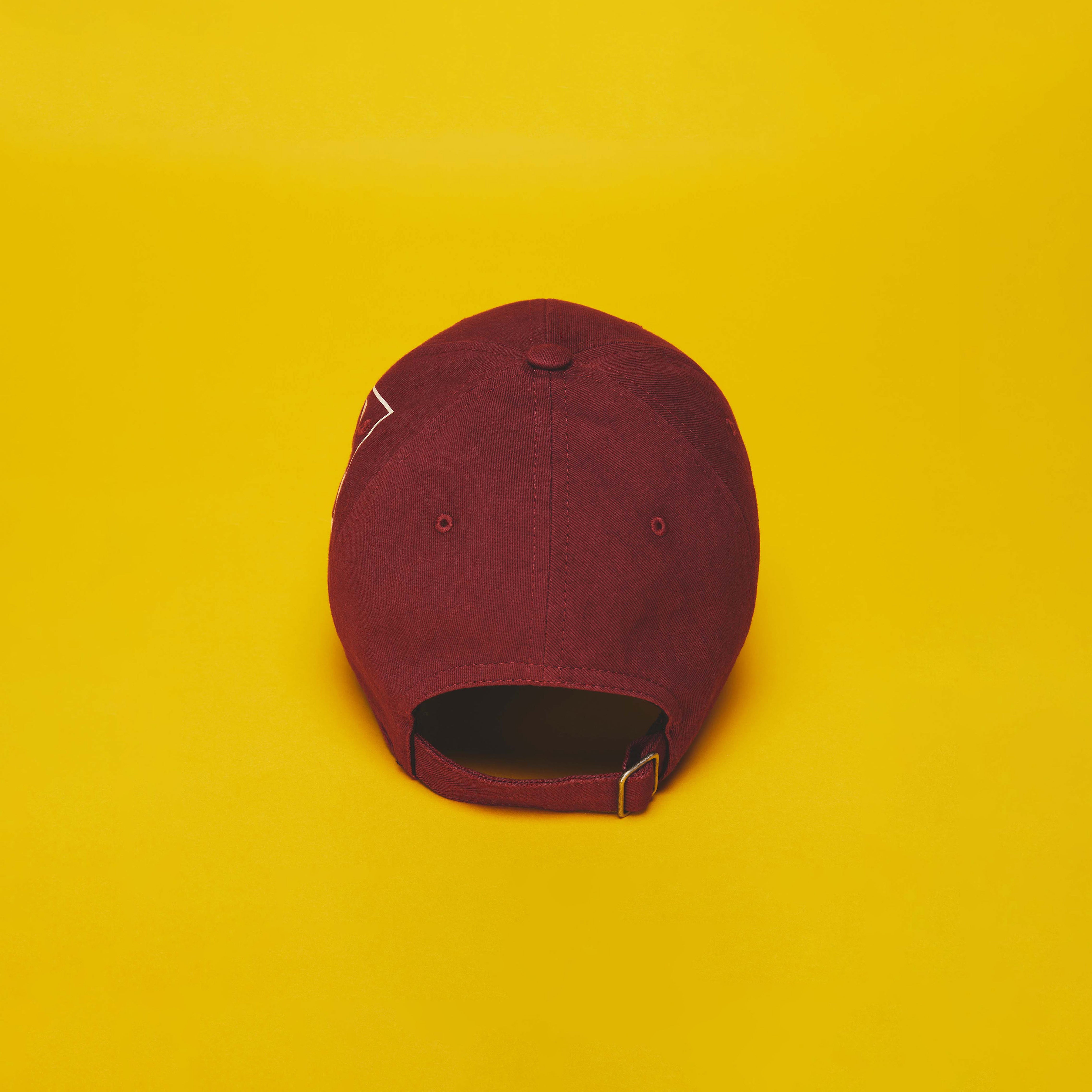 Martine Rose Siri cappello baseball rosso cotone