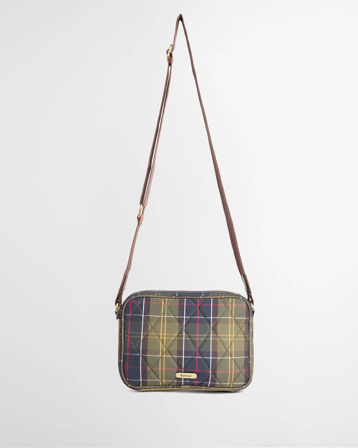 Barbour Quilted Borsa Tracolla Donna Classic Tartan