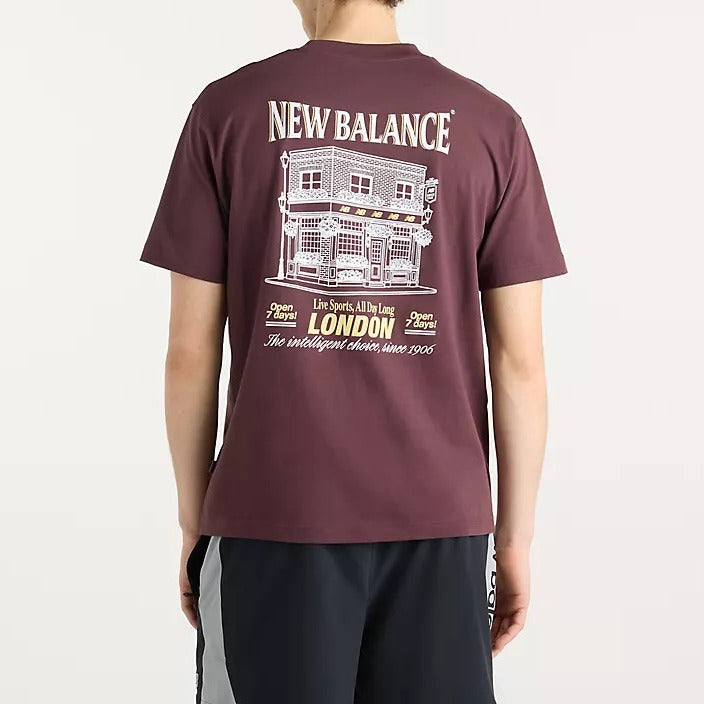 New Balance Grab A Bite MT62B9L t-shirt uomo Cherry Leather