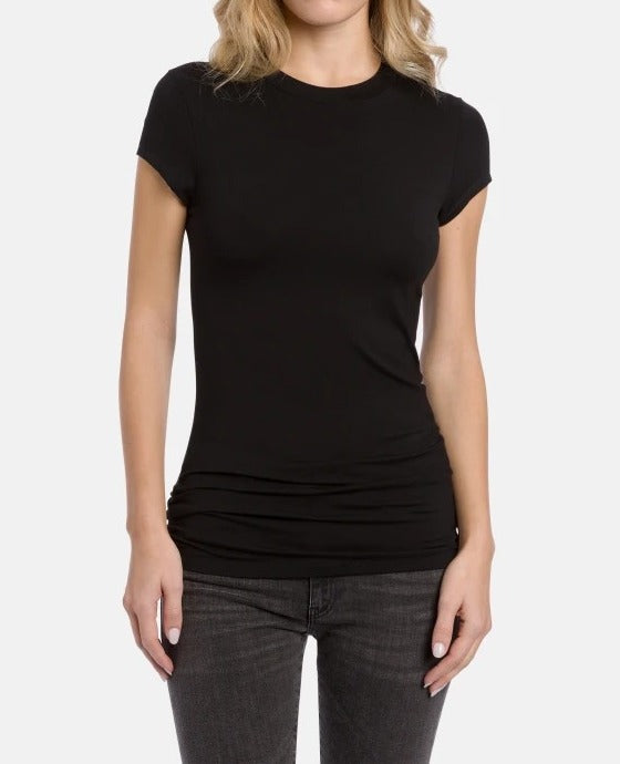 Dondup DS064 JS0312D T-Shirt Donna Slim Nera