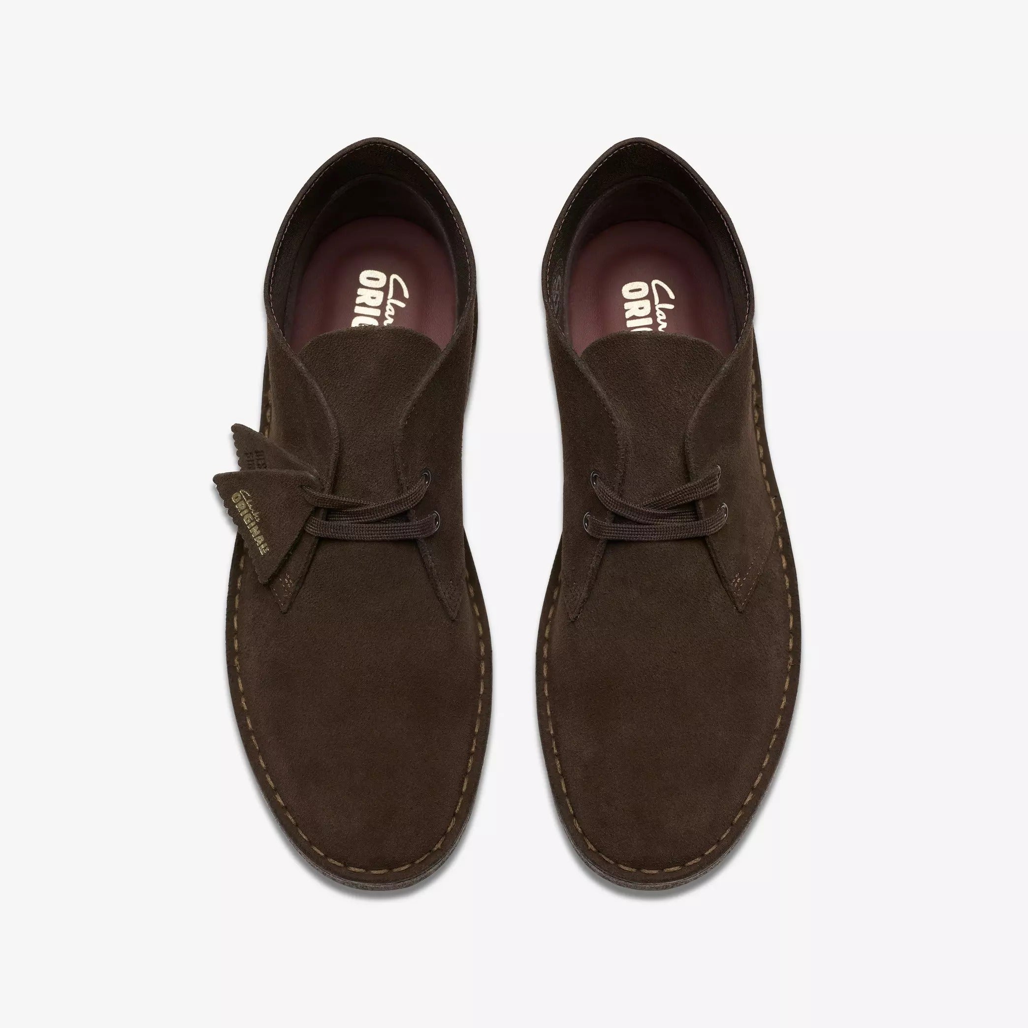 Clarks Desert Boot 26188310 scarpa brown suede uomo